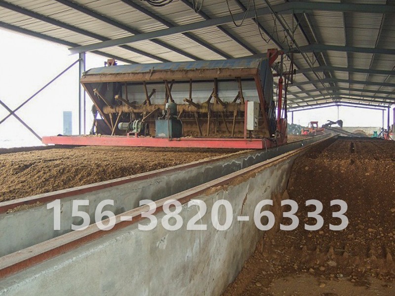 有機肥發(fā)酵翻拋圓盤造?，F(xiàn)場