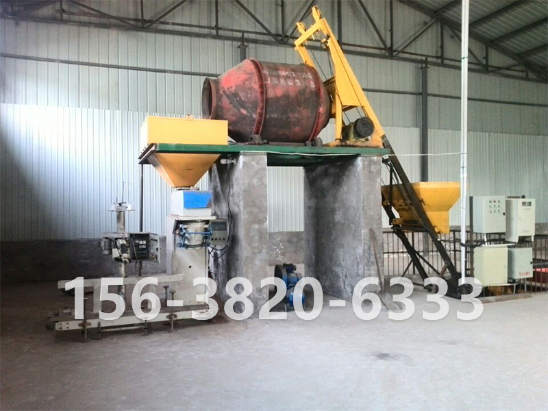 復混肥生產現(xiàn)場